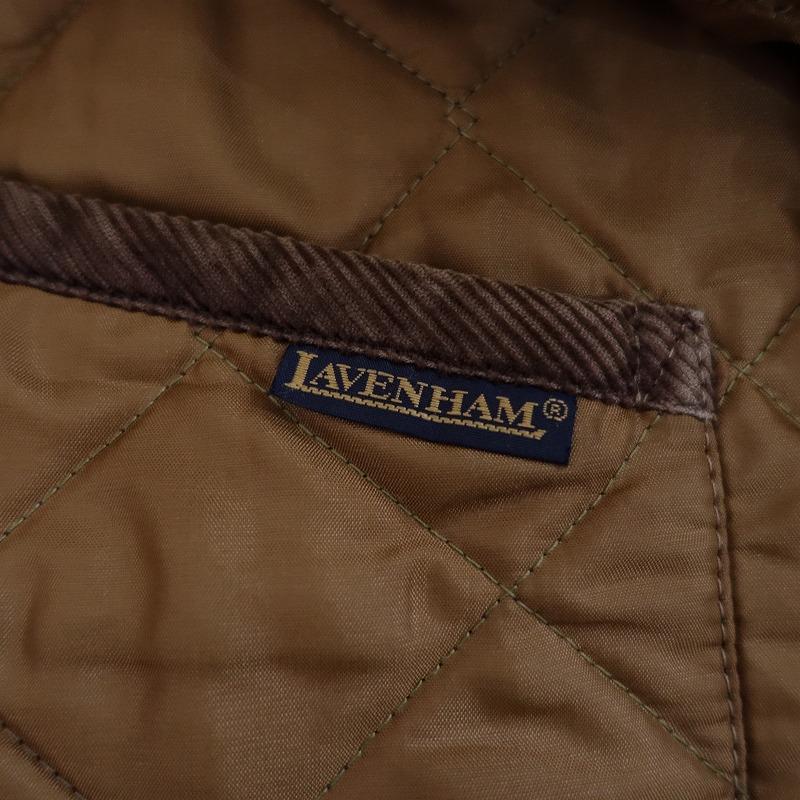 LAVENHAM（ラベンハム） *フード付キルティングジャケット*36中綿