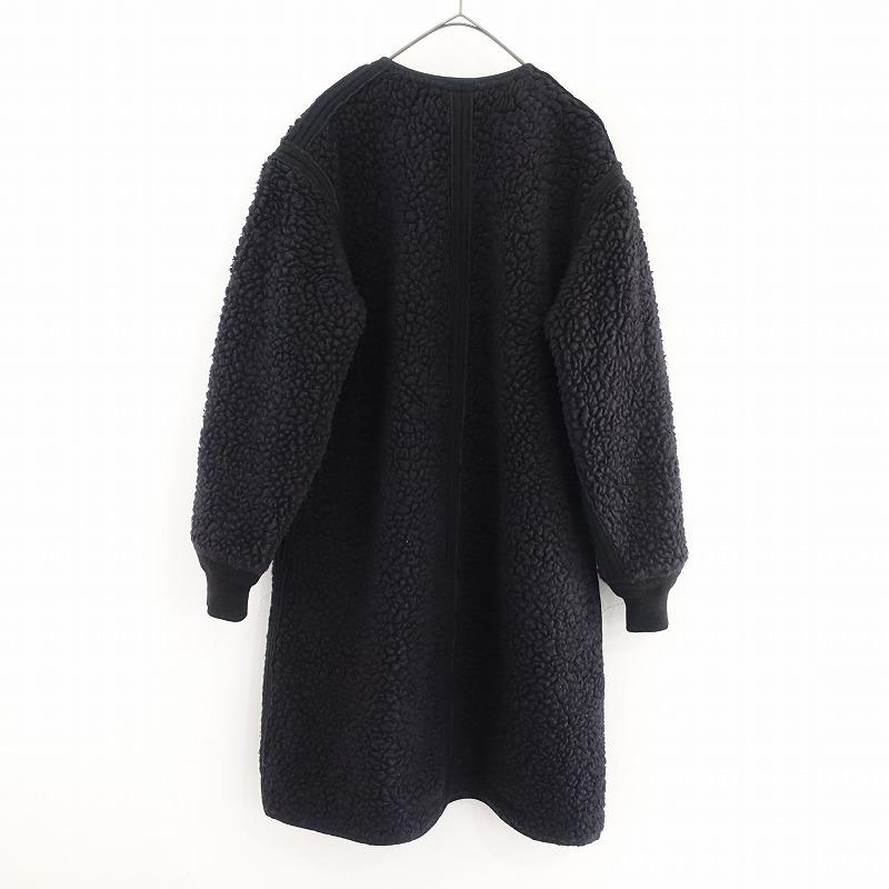 Padme13　プラスオトハ　リバーシブルボアコート 黒 ANATOMICA（アナトミカ） 【定価8.5万】アナトミカ *PILE LINER