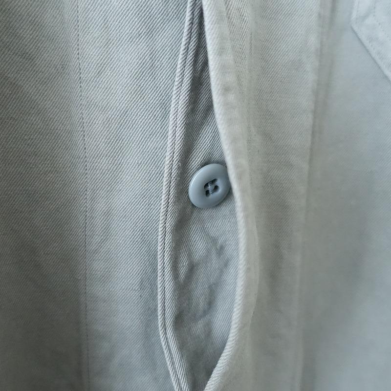 ゴーシュ 【美品/定価6万】ゴーシュ *リネンコットンツイルコート*2麻 