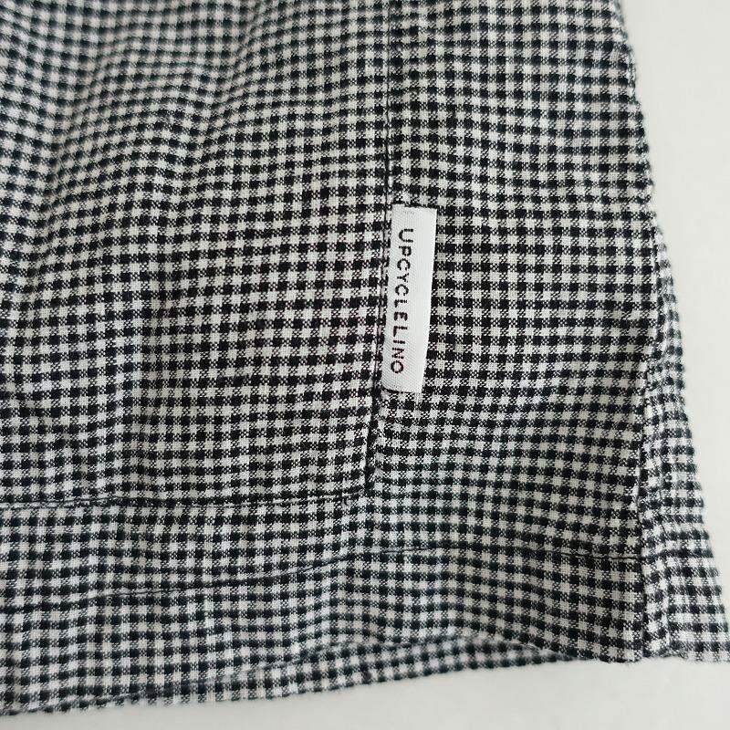 ネストローブ アップサイクルリノ ギンガム シャツ ジャケット チェック 日本製 nest Robe（ネストローブ） 【2024/定価2.8万】ネストローブ アップ