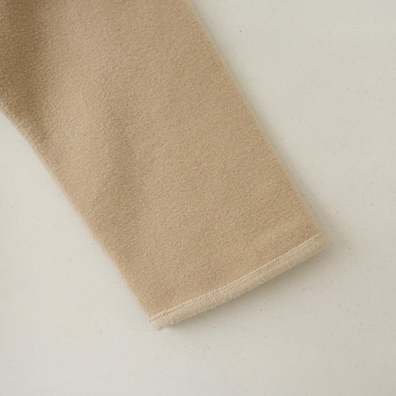 2023AW】ヨリ Yoli *Fleece jacket フリースジャケット*3ベージュノー