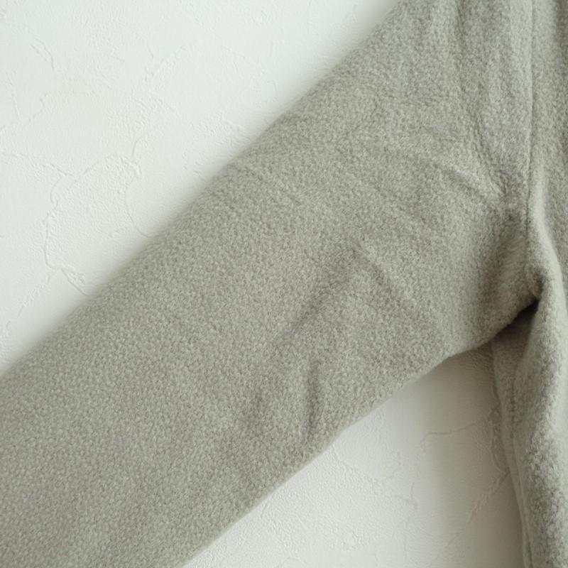 evam eva（エヴァムエヴァ） 【定価7.7万】エヴァムエヴァ *wool angora robe coat ロング羽織コート*1グレー ...