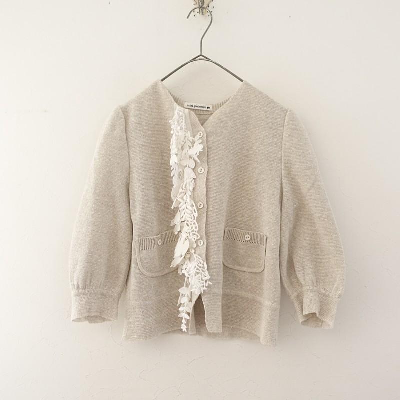 mina perhonen（ミナペルホネン） *nostalgia ニットジャケット*36