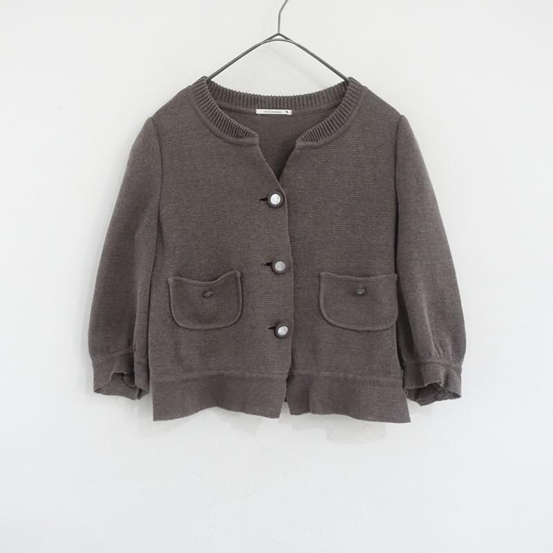 mina perhonen（ミナペルホネン） *nostalgia ニットジャケット*36