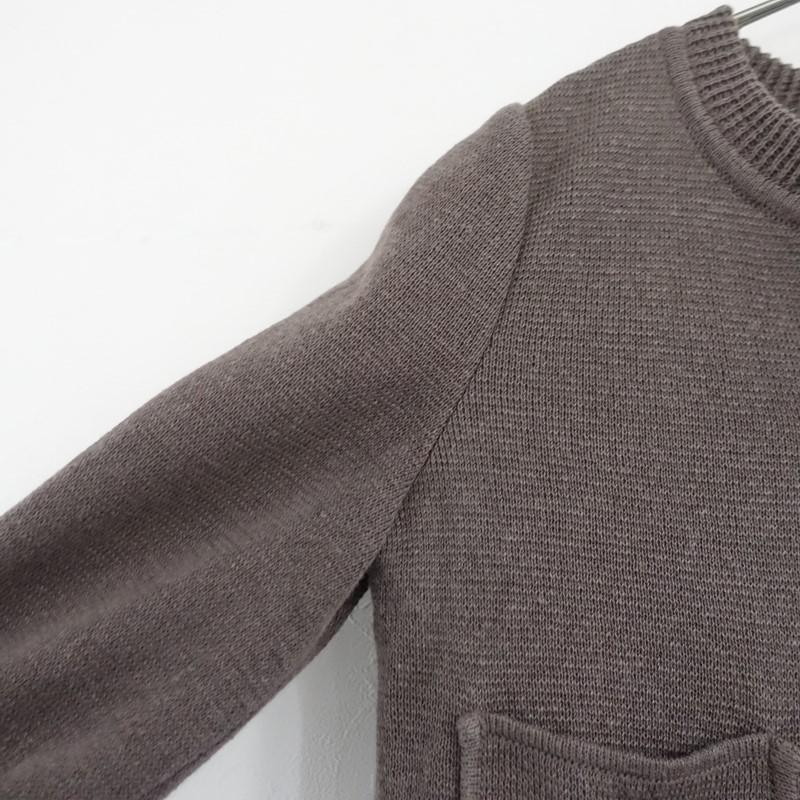 mina perhonen（ミナペルホネン） *nostalgia ニットジャケット*36