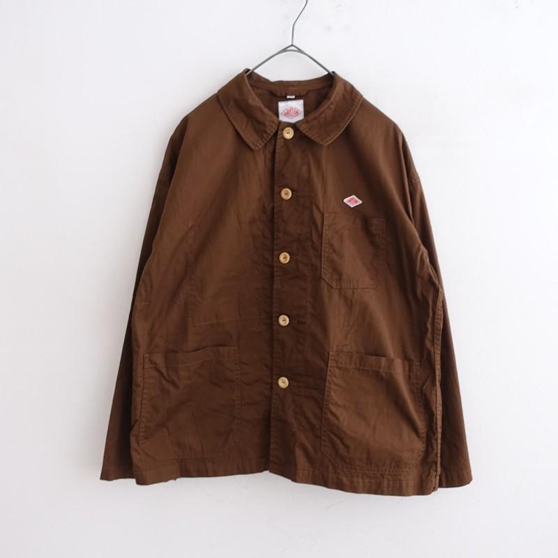 Danton（ダントン） *コットンジャケット*36綿ブラウン茶カバーオール