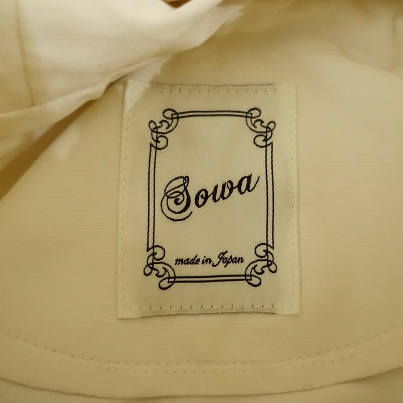 美品/2025SS/定価7.4万】ソーワ sowa *Lily Jacket フリルフード付