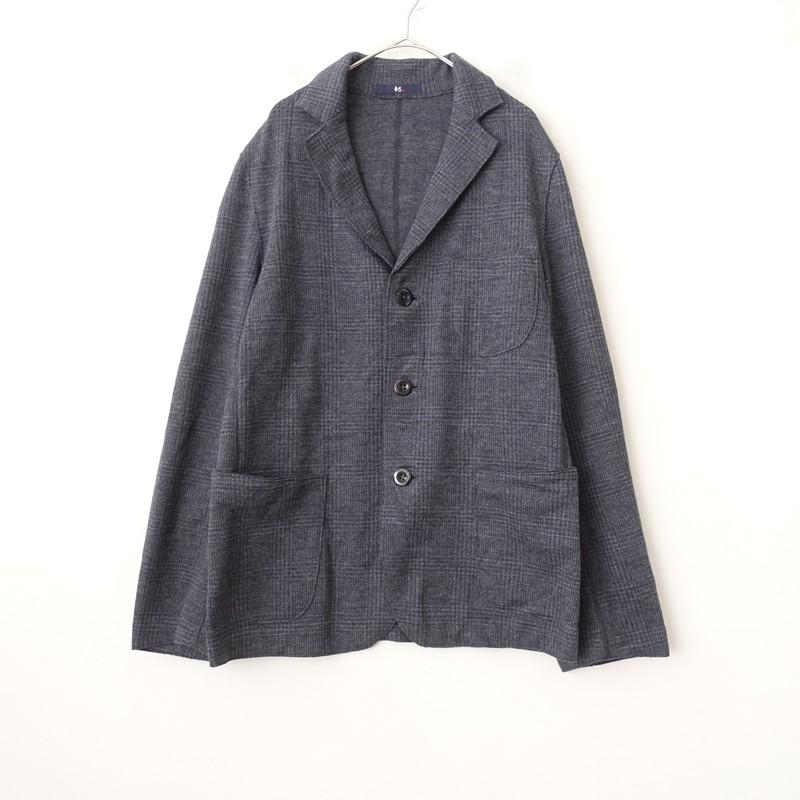 45アールピーエム 45RPM *ストレッチウールグレンチェックテーラード