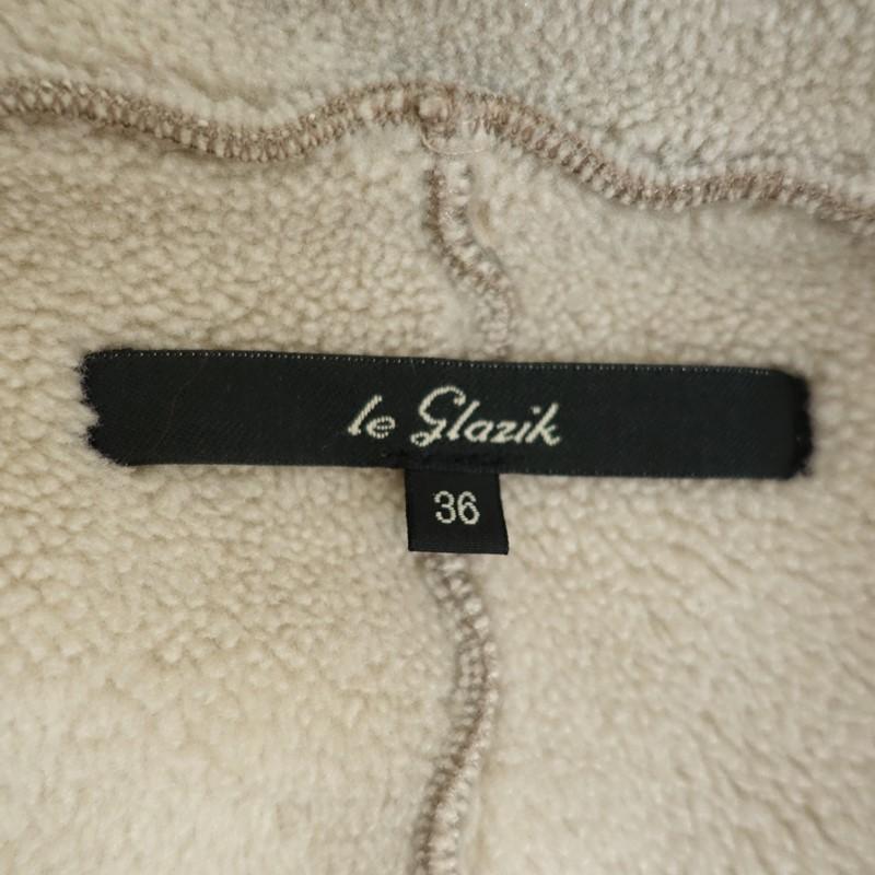 LE GLAZIK（ルグラジック） *FAKE MOUTON COAT フード付きフェイク 