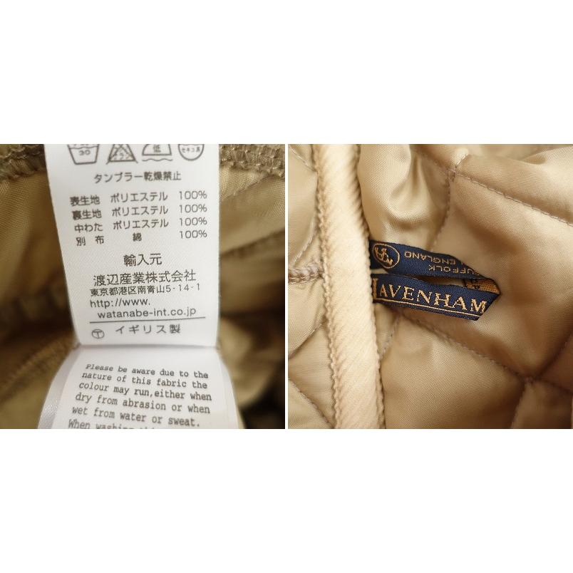 LAVENHAM（ラベンハム） *フード付きキルティングジャケット*36/48中綿