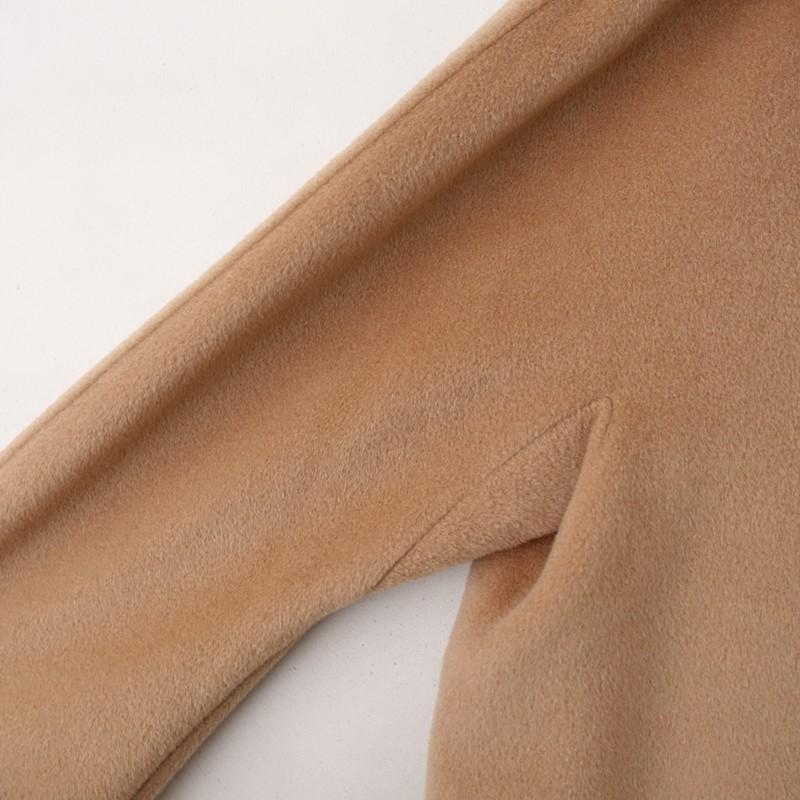 マックスマーラ MaxMara *カシミヤ混コート*44毛ウール混キャメル