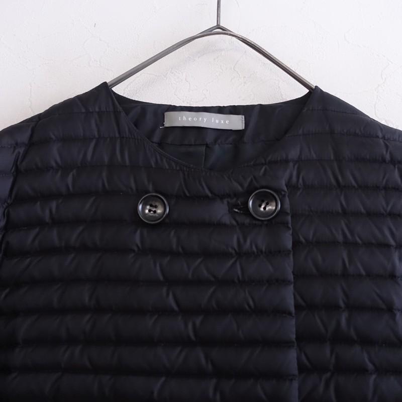 theory luxe（セオリーリュクス） 【美品】セオリー *ノーカラーダブル 