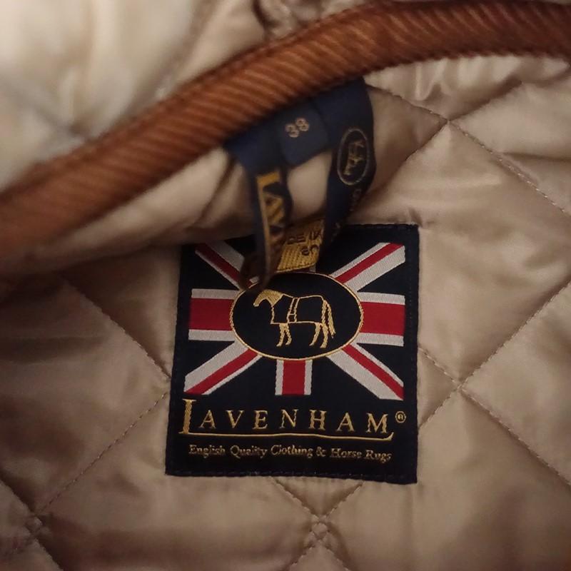 LAVENHAM（ラベンハム） *フード付きキルティングジャケット*38/50中綿
