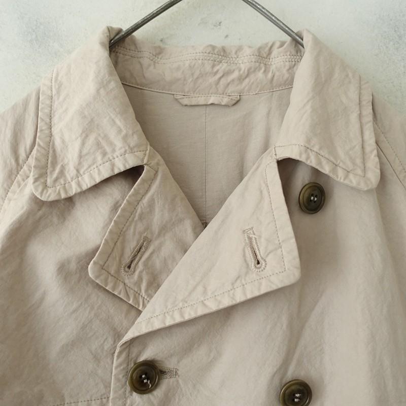 nest Robe（ネストローブ） *コットントレンチコート*F綿ベージュ