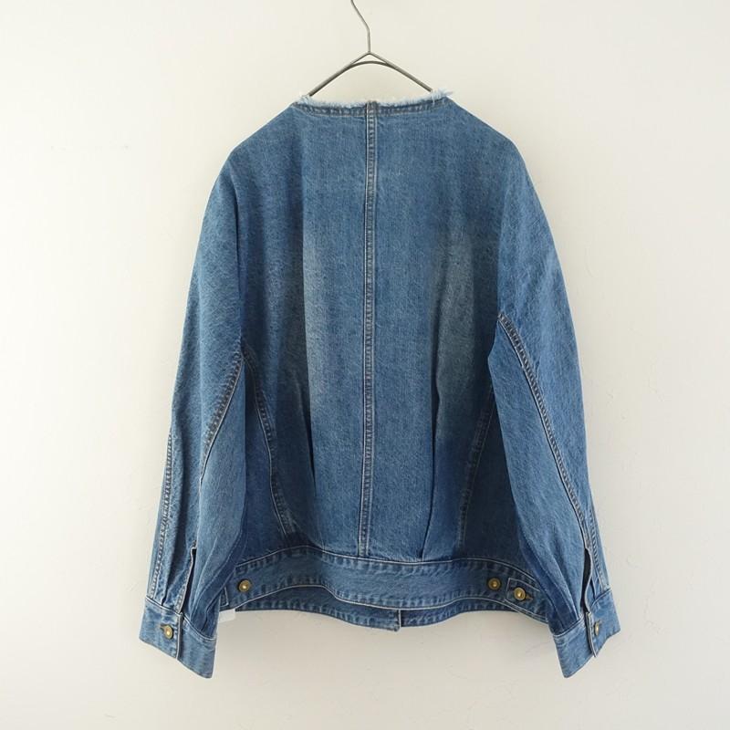pual ce cin 【美品/2024SS/定価1.5万】ピュアルセシン *ノーカラー