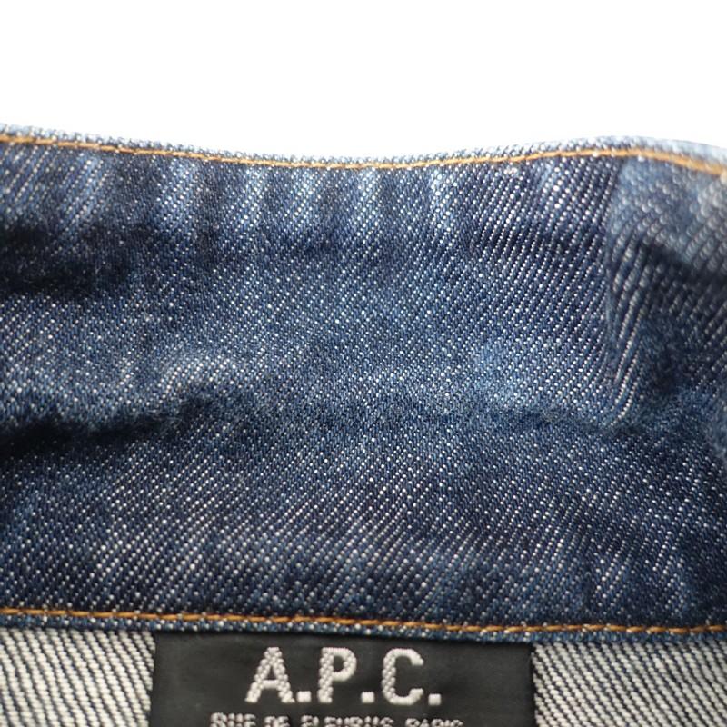 A.P.C.（アーペーセー） *デニムジャケット*Sコットン綿インディゴ
