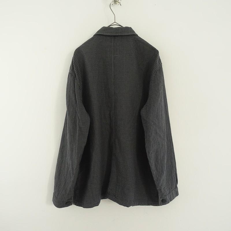 ARMEN（アーメン） *コットンギンガムチェックシャツジャケット*2綿 