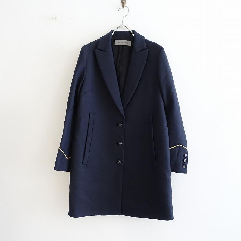 美品 The SECRETCLOSET チェスターコート 濃紺 The SECRETCLOSET（ザ シークレットクロゼット） ザシークレット