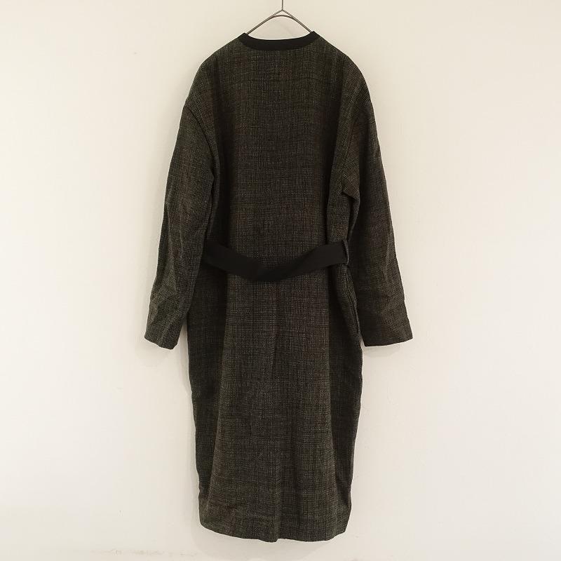 talk to me ラオス手紡手織ドレスコートLサイズ