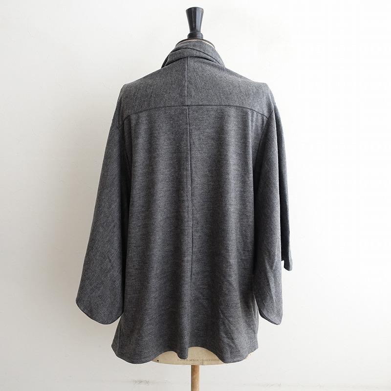美品】ソウソウ SOU SOU*ウール小袖莢*ウール羽織ショールカラー