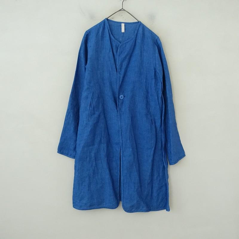 定価4.0万】ユヌプラス Une place sur la Terre *リネンノーカラー