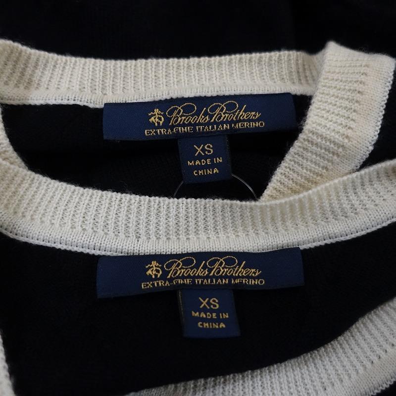 BROOKS BROTHERS ブルックスブラザーズ *ウール配色ニット BROOKS BROTHERS ブルックスブラザーズ *ウール配色ニット
