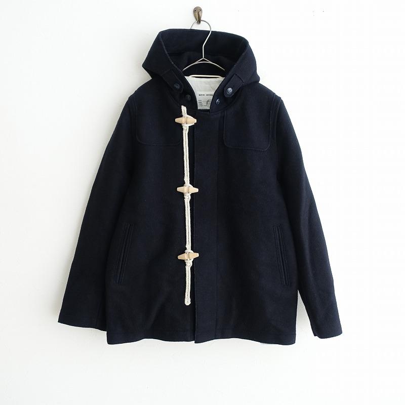 NATIC ナティック *MARINE UNIFORM ウール混ダッフルコート*M NATIC ナティック *MARINE UNIFORM ウール混ダッフルコート*M