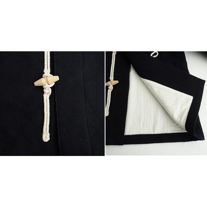 NATIC ナティック *MARINE UNIFORM ウール混ダッフルコート*M NATIC ナティック *MARINE UNIFORM ウール混ダッフルコート*M