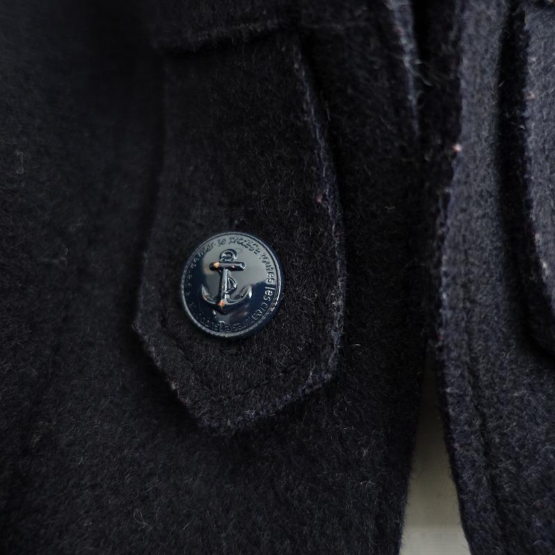 NATIC ナティック *MARINE UNIFORM ウール混ダッフルコート*M NATIC ナティック *MARINE UNIFORM ウール混ダッフルコート*M