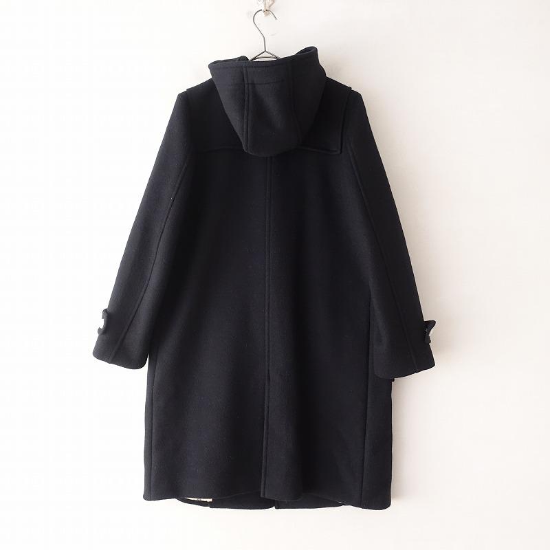 Porter des boutons ポルテデブトン porter *ウール混メルトンダッフル 