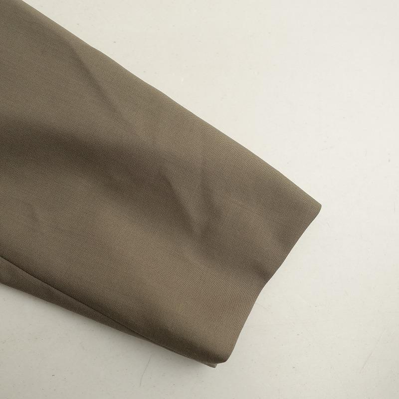 HYKE 【定価7.5万】ハイク *ウールショップコート*4羊毛グレー HYKE 【定価7.5万】ハイク *ウールショップコート*4羊毛グレー