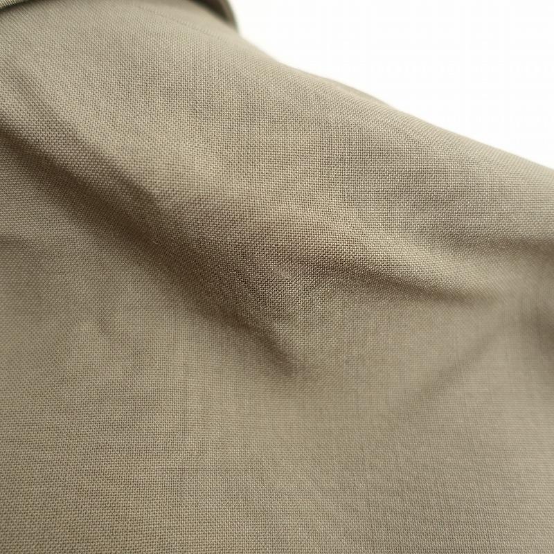 HYKE 【定価7.5万】ハイク *ウールショップコート*4羊毛グレー HYKE 【定価7.5万】ハイク *ウールショップコート*4羊毛グレー
