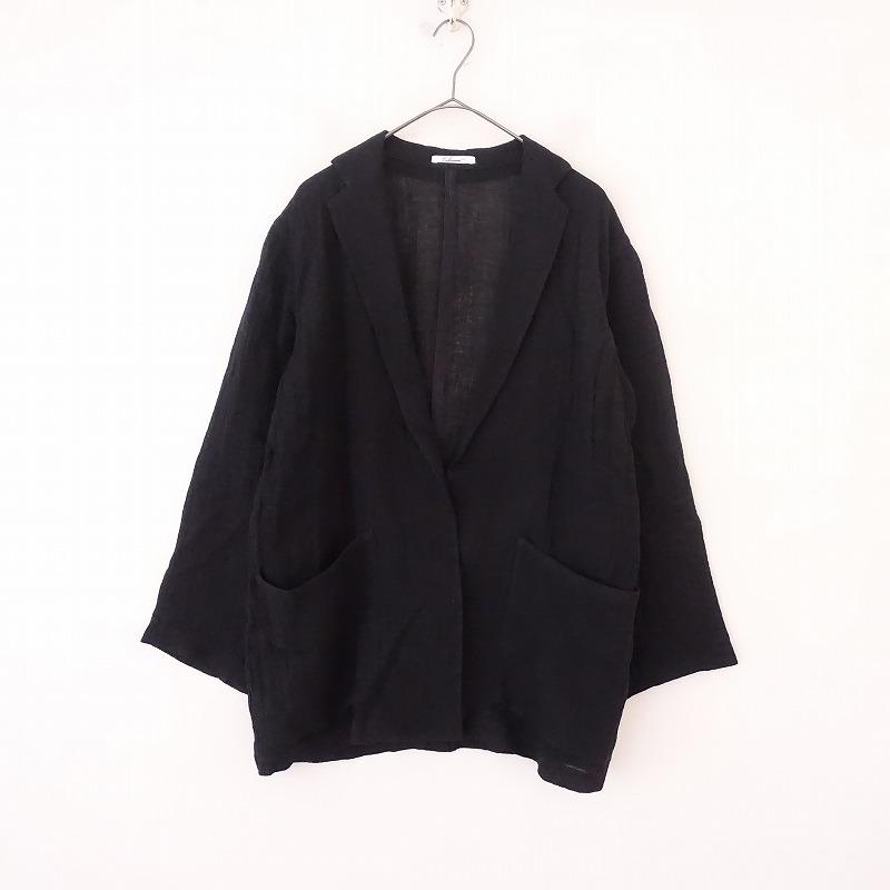 定価3.7万】アンシェヌマン ENCHAINEMENT *リネンボイルテーラード  