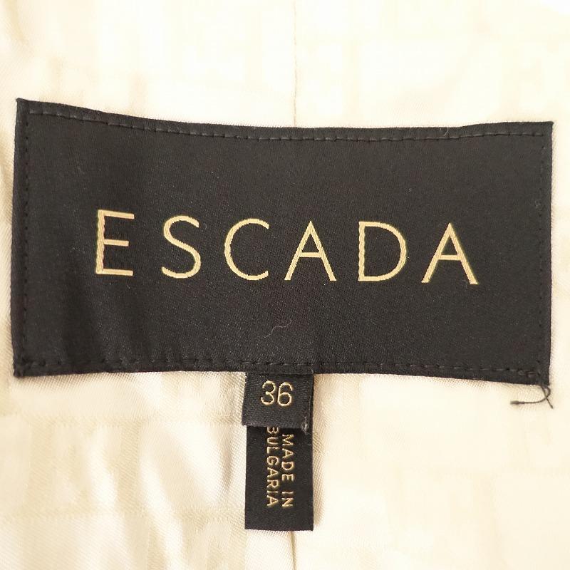 ESCADA 【定価15.6万】エスカーダ *ジップアップカラーレス