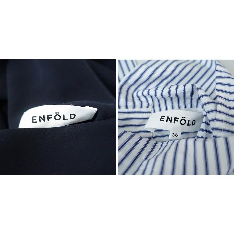 ENFOLD 【定価5.3万】エンフォルド *ダブルサテンドッキング ENFOLD 【定価5.3万】エンフォルド *ダブルサテンドッキング
