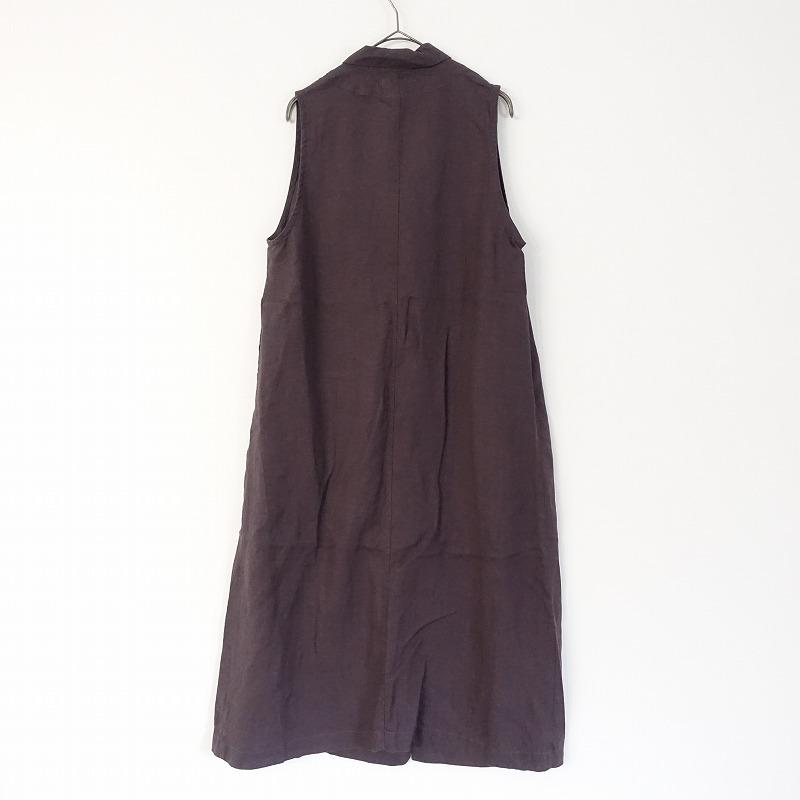 【美品】fog linen work メーリ リネン ジレ fog linen work｜セシリア ジレ - fog linen work(フォグリネン