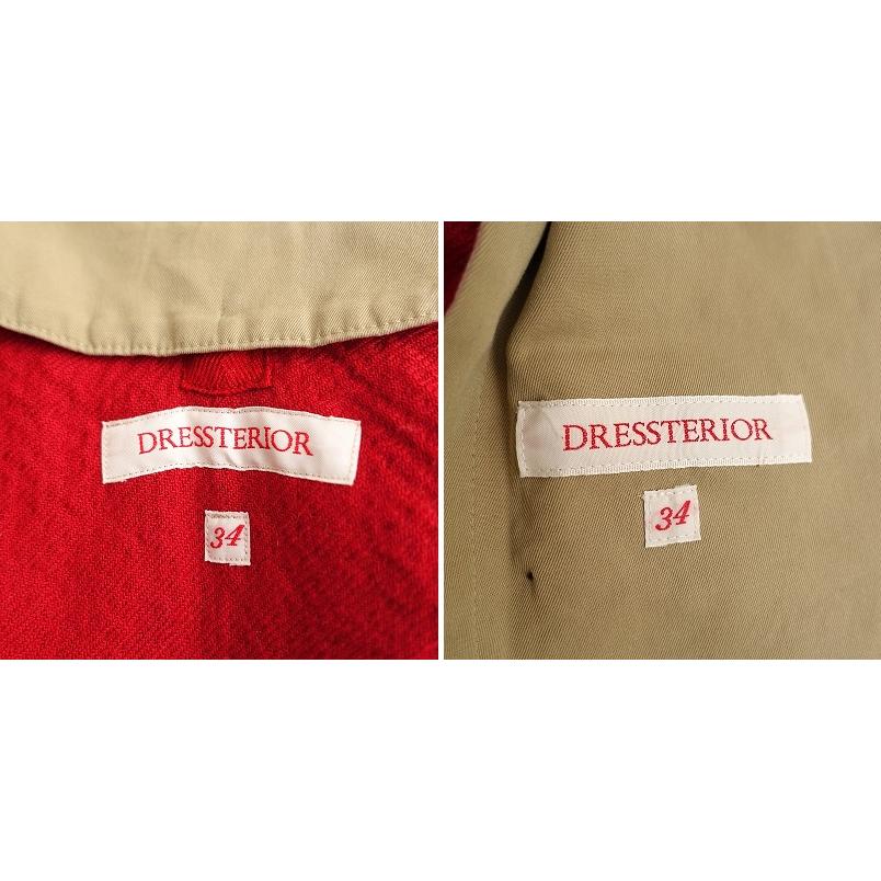 DRESSTERIOR ドレステリア *コットンツイルライナー付きトレンチ DRESSTERIOR ドレステリア *コットンツイルライナー付きトレンチ