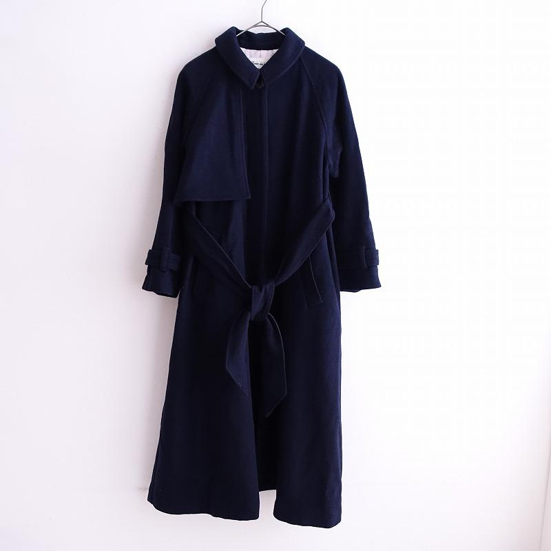 Porter des boutons（ポルテデブトン） *ウール混メルトンロングコート 