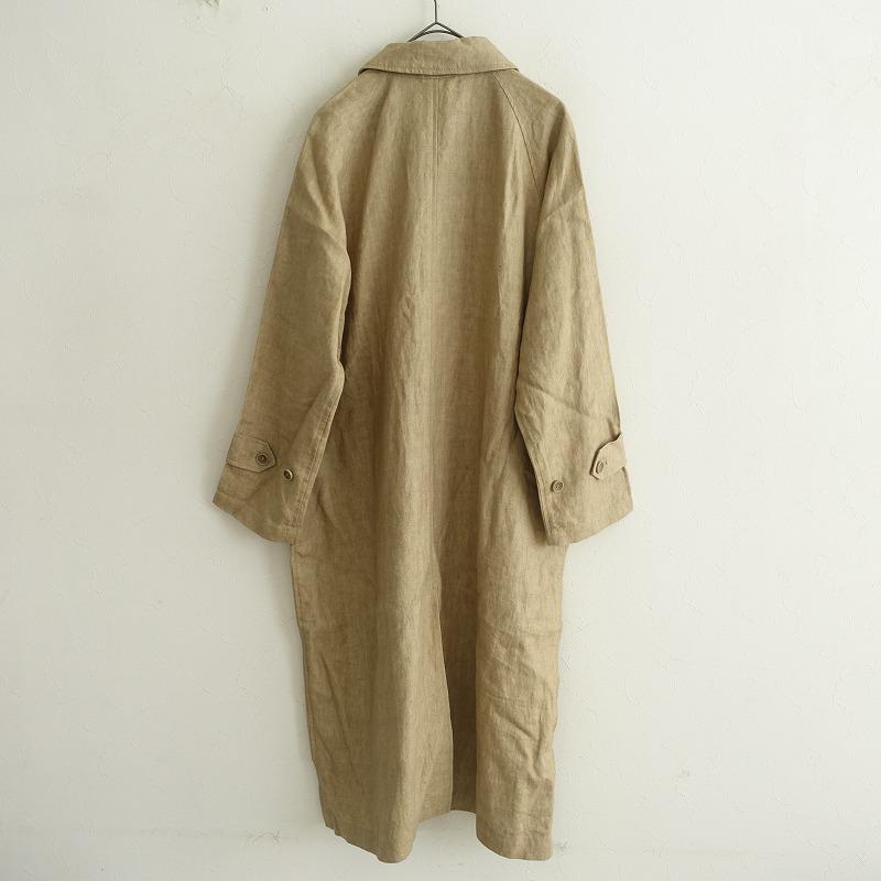 かぐれ 【定価2.8万】かぐれ kagure *リネンステンカラーコート*F