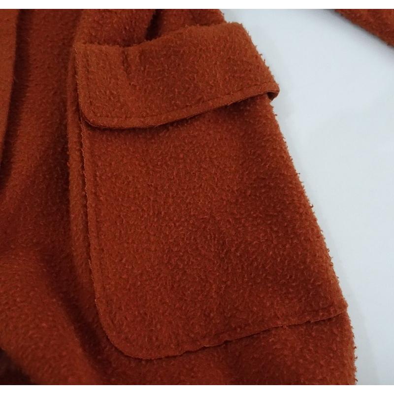 リゼッタ Lisette *ナッピングウールスタンドカラーAラインロング