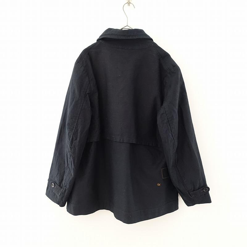 45R45rpm おこめサテンの908シングル Pコート 定価7.9万】45アールピーエム R45RPM *おこめサテンの908