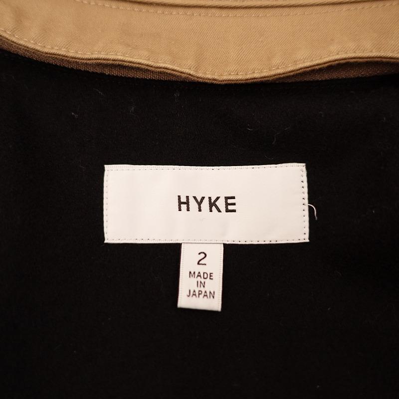 //【定価9.6万】ハイク HYKE *レギュラーフィット トレンチコート*2キャメルロング無地ライナー付き(jk33-2312-785)【91A42】｜drop-kaitori｜09