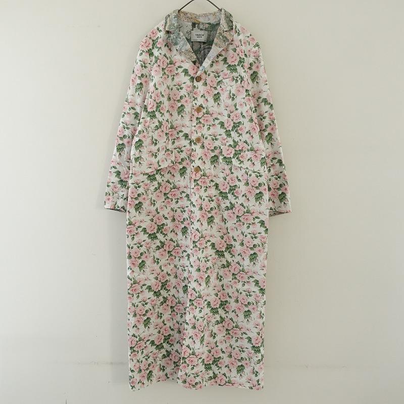 定価5.2万】ヤエカライト YAECA WRITE *91315 CARLINE ROSE コート*M 