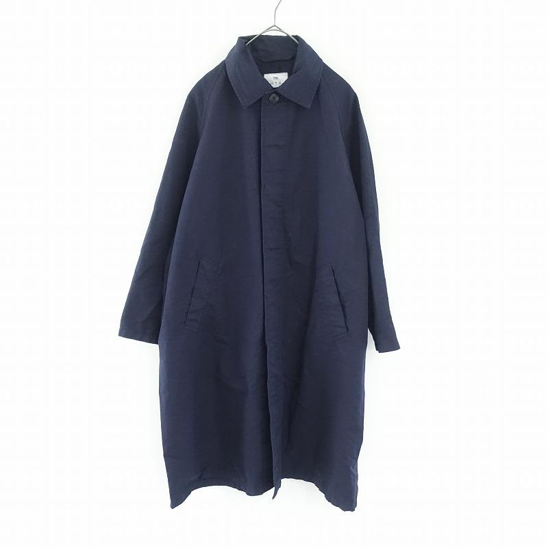 HARROW TOWN STORES ハロータウンストアーズ *コットンリネンコート*42 