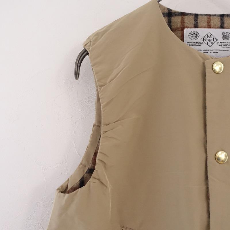 定価4.4万】オールドマンズテーラー R&D.M.Co- *ノースリーブブルゾン