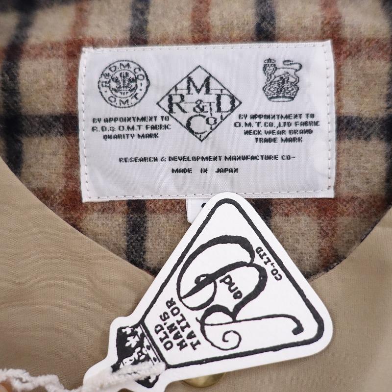定価4.4万】オールドマンズテーラー R&D.M.Co- *ノースリーブブルゾン