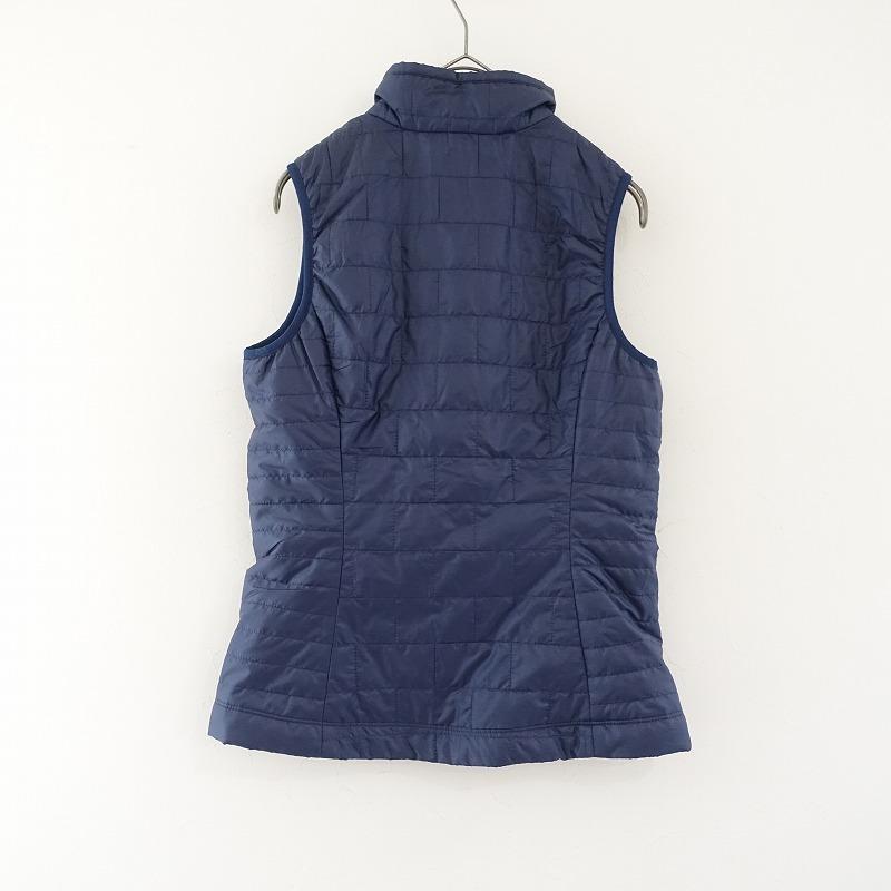 パタゴニア Patagonia *ナノパフベスト*XSネイビー中綿薄手 パタゴニア Patagonia *ナノパフベスト*XSネイビー中綿薄手