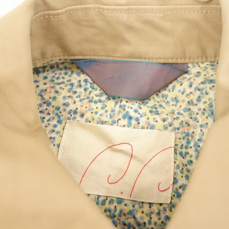 専用2 ヌメ パラスパレス ステンカラーコート ベージュ サイズ2 パラスパレス Pal'las Palace *コットンステンカラーコート*2