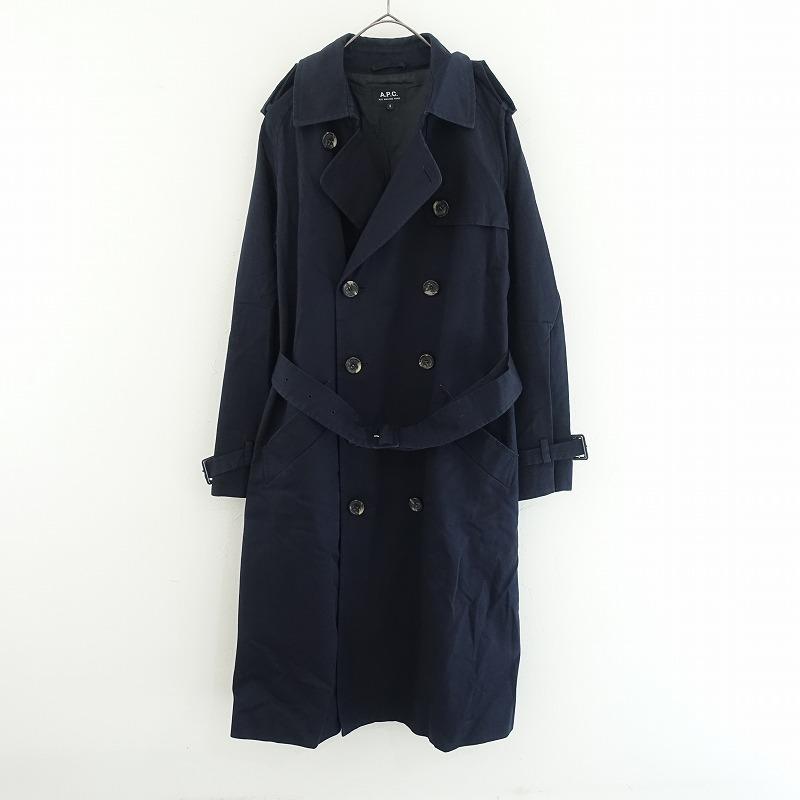 A.P.C アー・ペー・セートレンチコート(ネイビー)