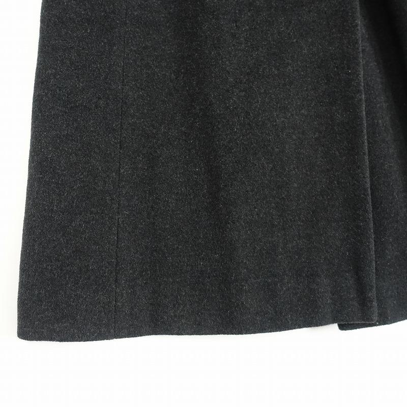 アニエスベー agnes b. *ウール混ダブルボタンロングコート*36 アニエスベー agnes b. *ウール混ダブルボタンロングコート*36